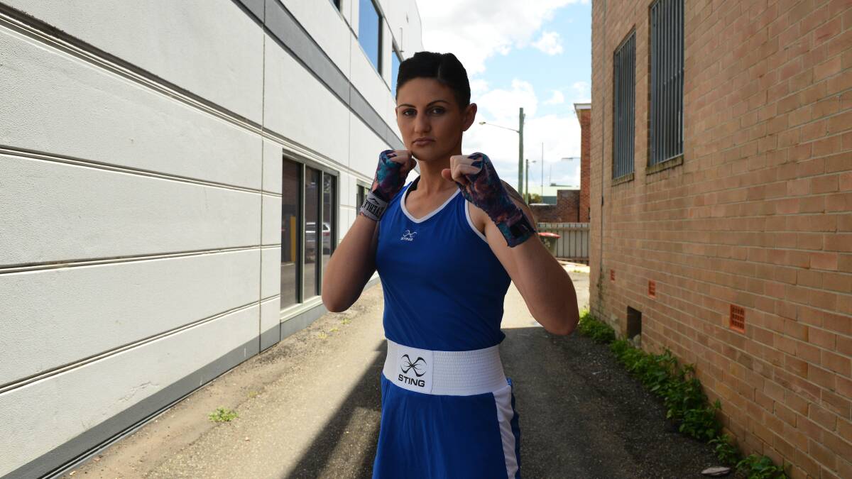SACRIFICES: Boxer Madeline Benson has dedicated herself to boxing, regardless of the sacrifices involved. Picture: Sage Swinton