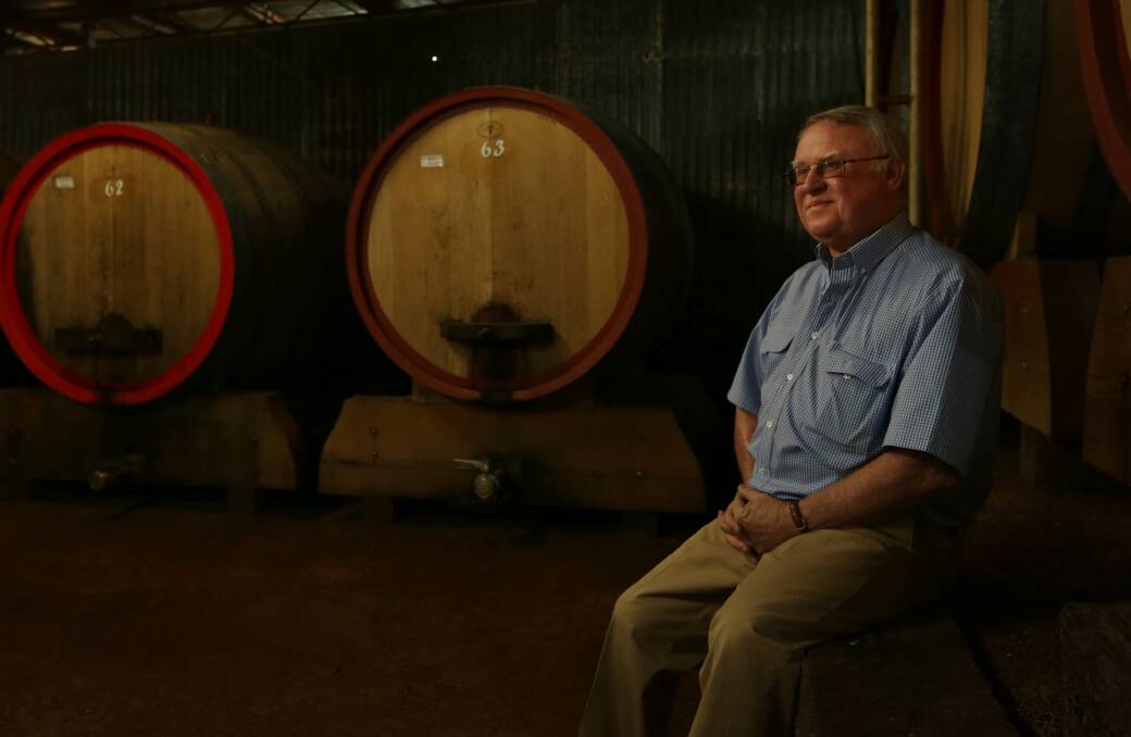 INQUIRY: Bruce Tyrrell of Tyrrell's Wines said about half his business's exports were to China. Picture: Simone De Peak
