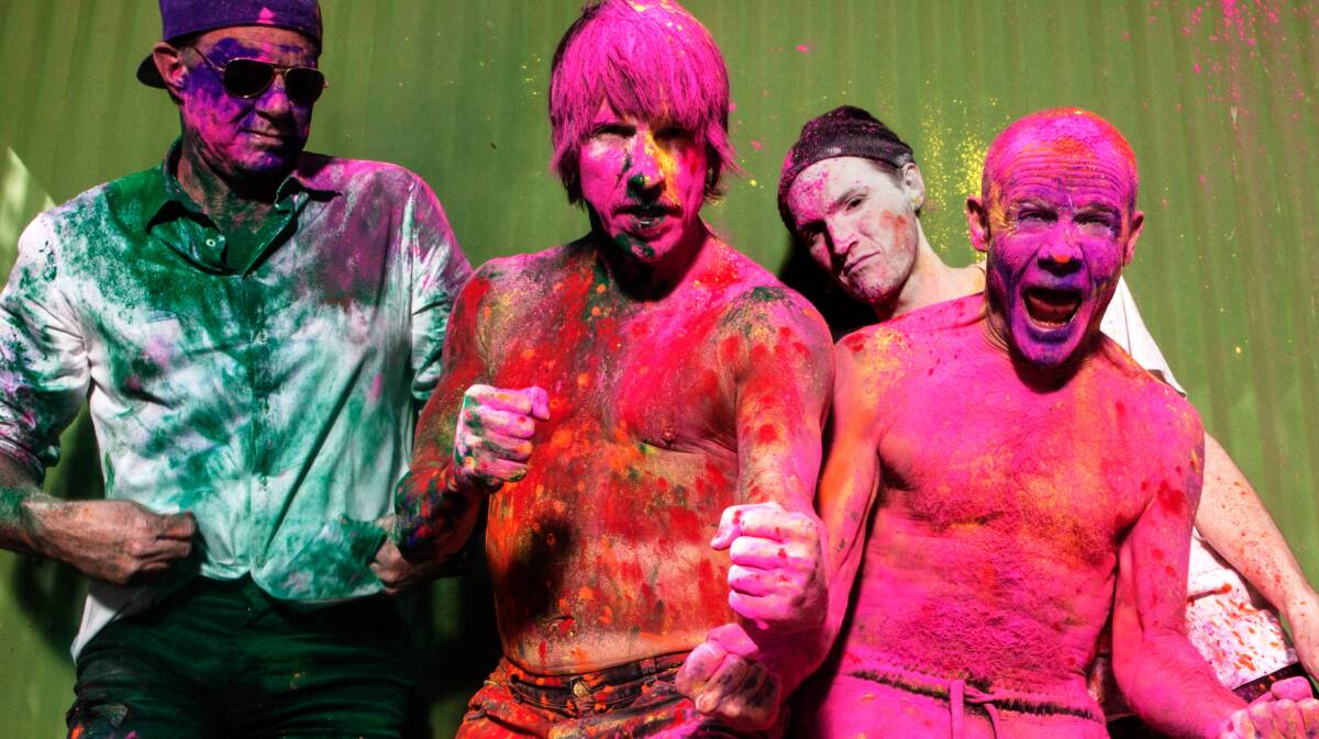 POPULAR: Only a handful of tickets are left for the Red Hot Chili Peppers Hope Estate show on February 23.