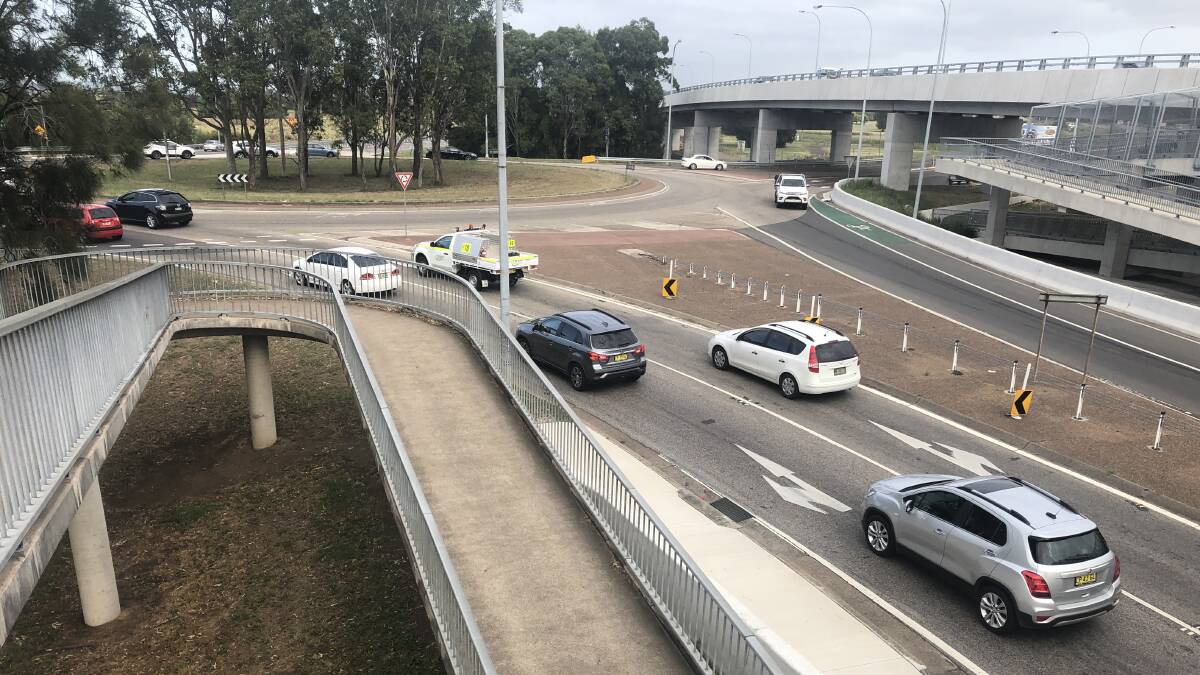 TRAFFIC: The Maitland Train Station roundabout has been an ongoing source of frustration for commuters.