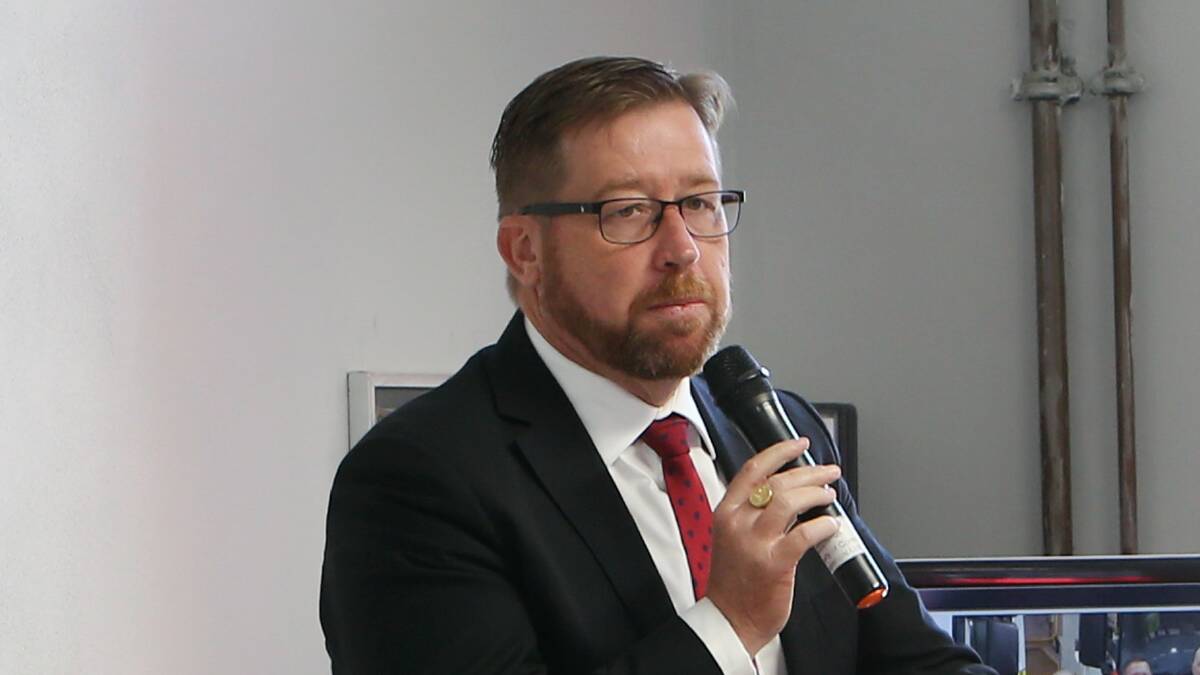 Former NSW Police Minister Troy Grant, whose father Kenneth has been charged over a fatal hit and run