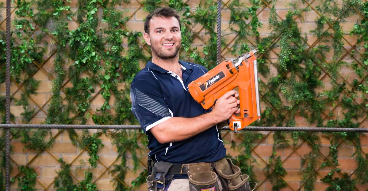 STAGE: Jacob Hafey of Jacob Hafey Constructions has been chosen for the inaugural Stars of Hunter Valley.