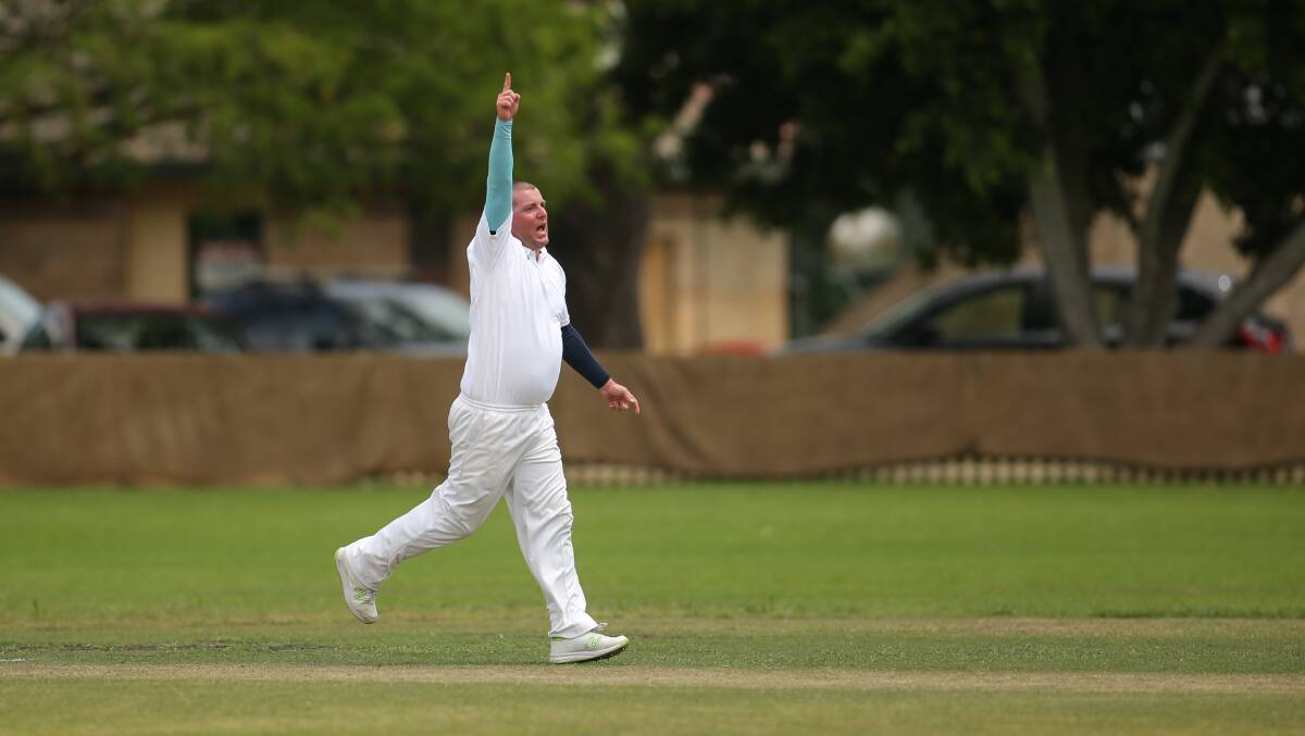 Port Stephens bowler Alan Baldwin