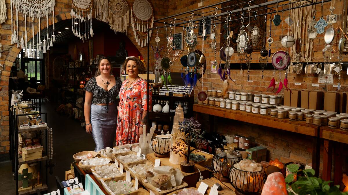 BUSINESS: Daughter/mum duo, Taylah and Tracy Williams of Preah Ko in The Levee. Picture: Jonathan Carroll