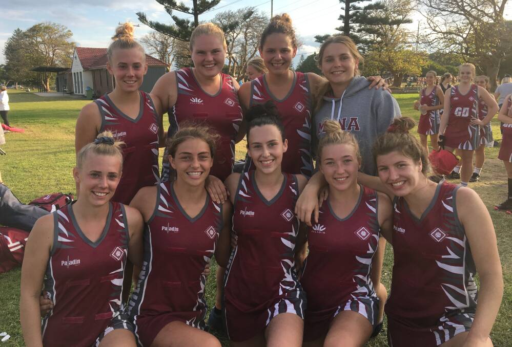 TEAMWORK: Maitland's opens team should be competitive at the state titles after being re-graded this year. They'll join the under 15s and under 17s in Campbelltown. Picture: Maitland Netball Association