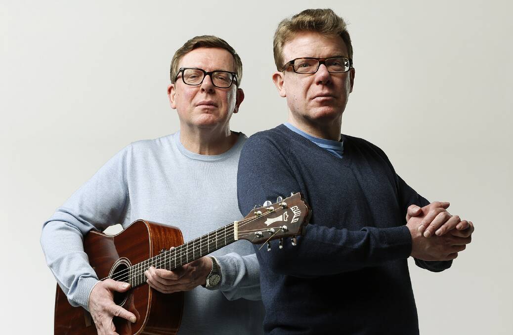 DUO: The Proclaimers will perform at Civc Theatre on Tuesday.