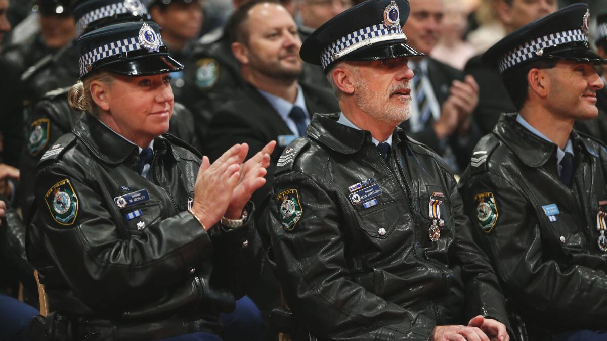 Top cops: excellent police work awarded at Tocal