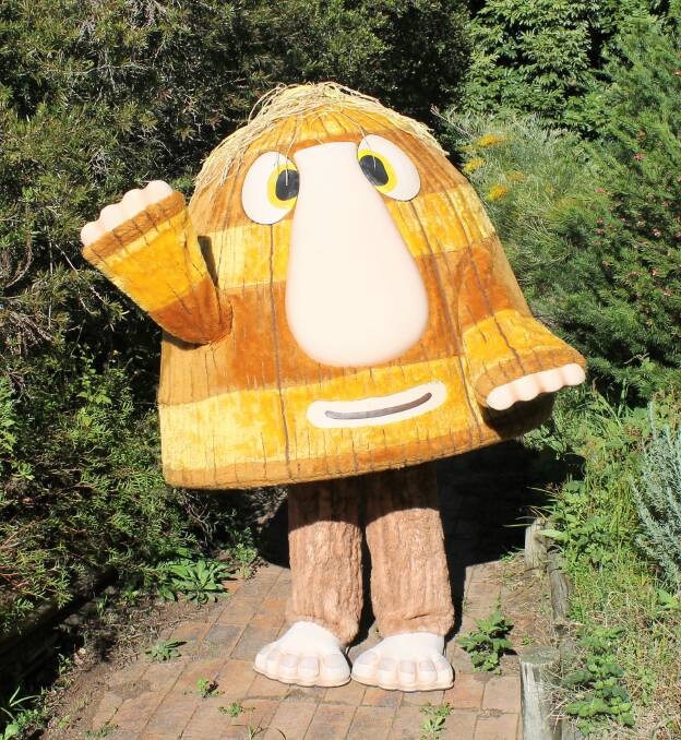 40TH BIRTHDAY: Much-loved Australian children's book character Grug will be at Morpeth Gallery on Saturday and Sunday.