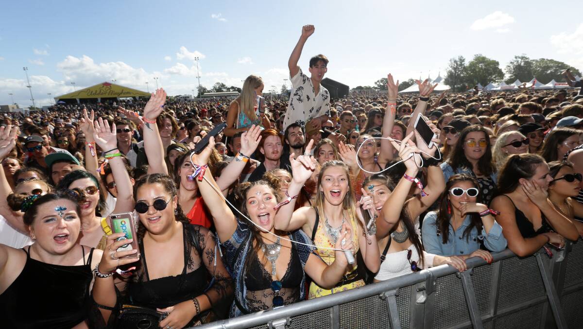 TUNES: Groovin the Moo is on at Maitland Showground this Saturday. The music festival sold out not long after tickets went on sale. Picture: Max Mason-Hubers