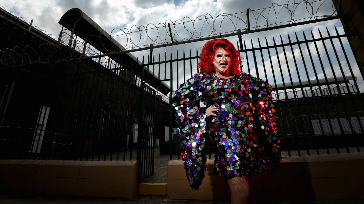 GLAMOUR: Timberlina will host drag queen bingo at the Bitter and Twisted Boutique Beer Festival at Maitland Gaol on November 2 and 3. Picture: Marina Neil