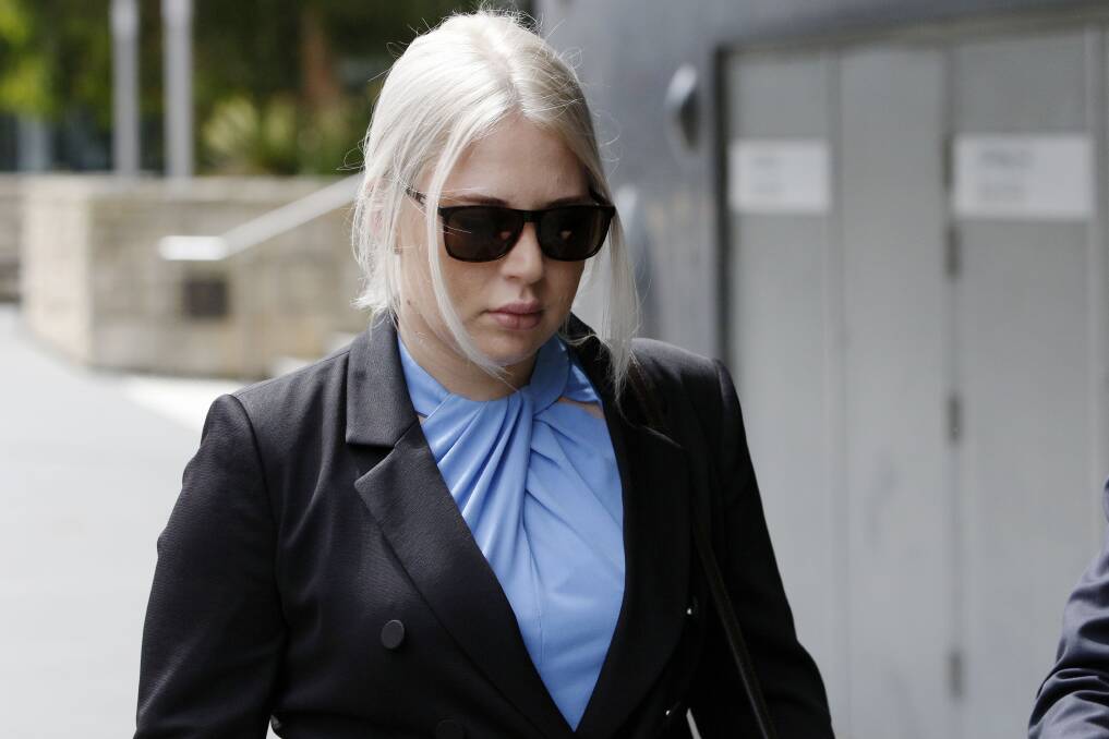 Maddison Hickson has pleaded not guilty to murdering her father Michael Carroll at Tenambit in January, 2021. Ms Hickson is on trial in NSW Supreme Court, alongside her friend Taylah Renae McDonald. Picture Darren Pateman, AAP
