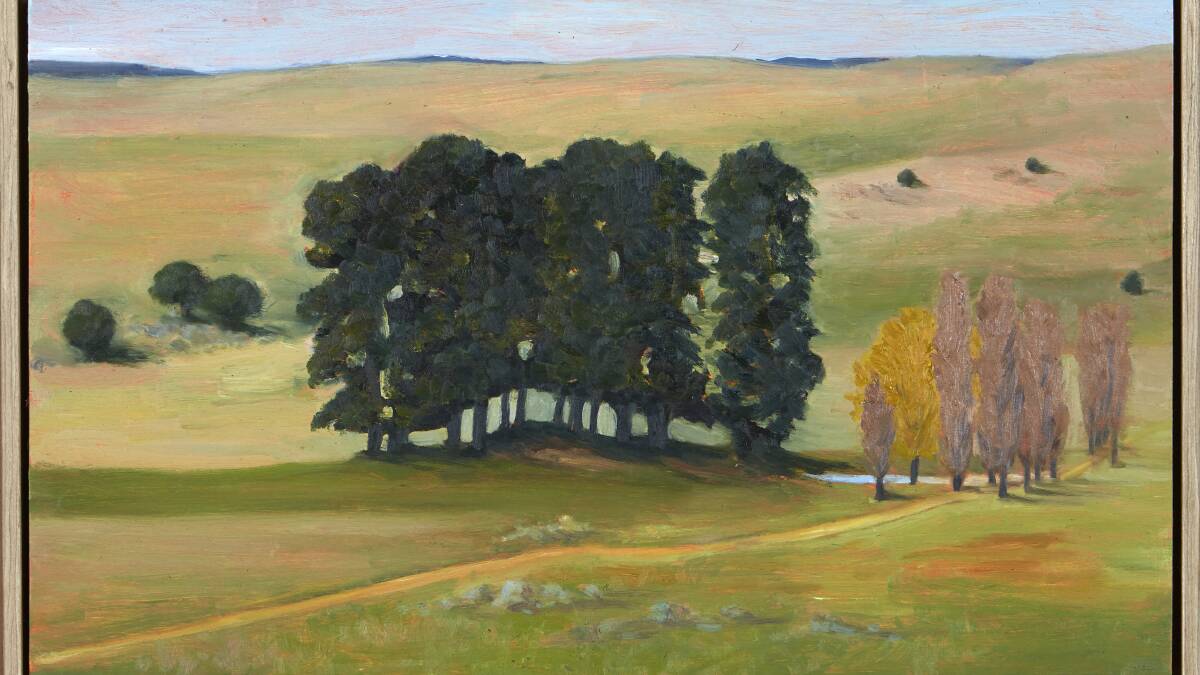 WORK OF ART: Nicola Bolton's work The Road to Kelton Plains will be on display alongside 44 other finalists in this year's NSW Parliament Plein Air Painting Prize. 