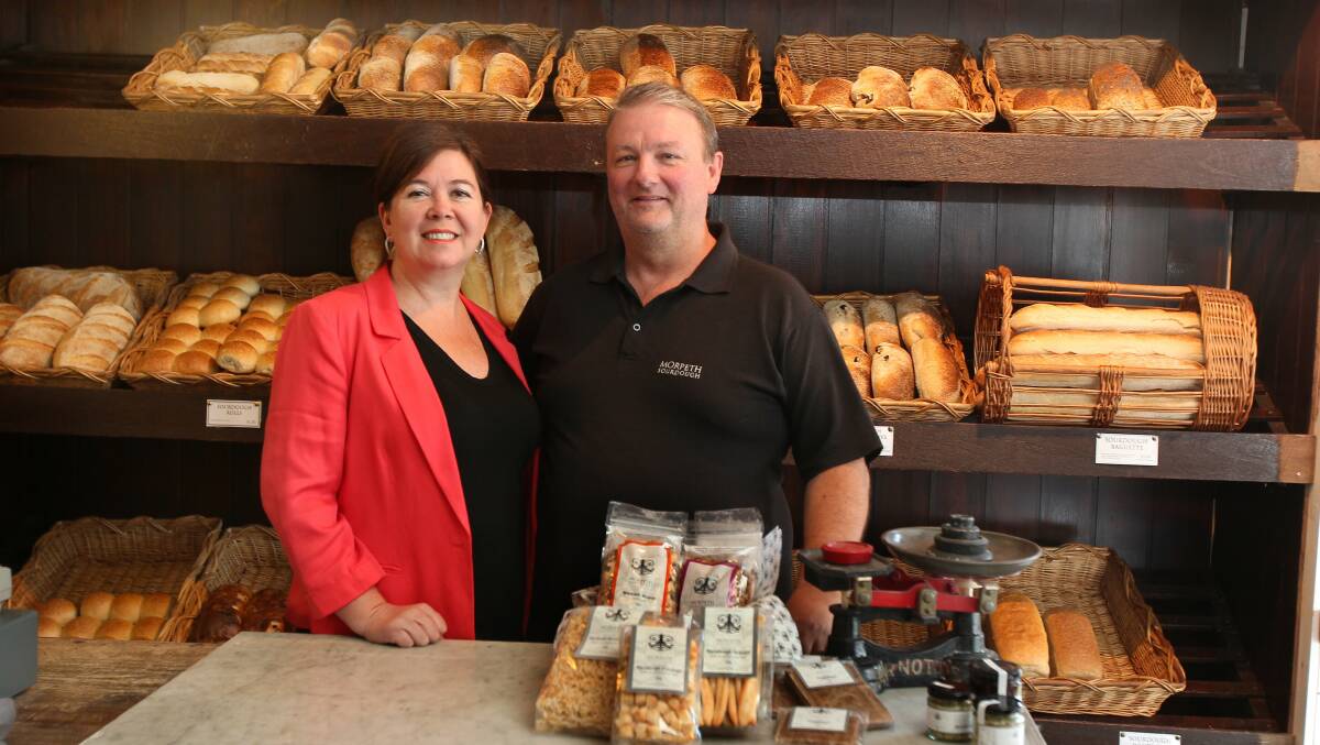 WELL BRED: Allison and Stephen Arnott are selling the historic Arnott's Bakehouse and will retire.