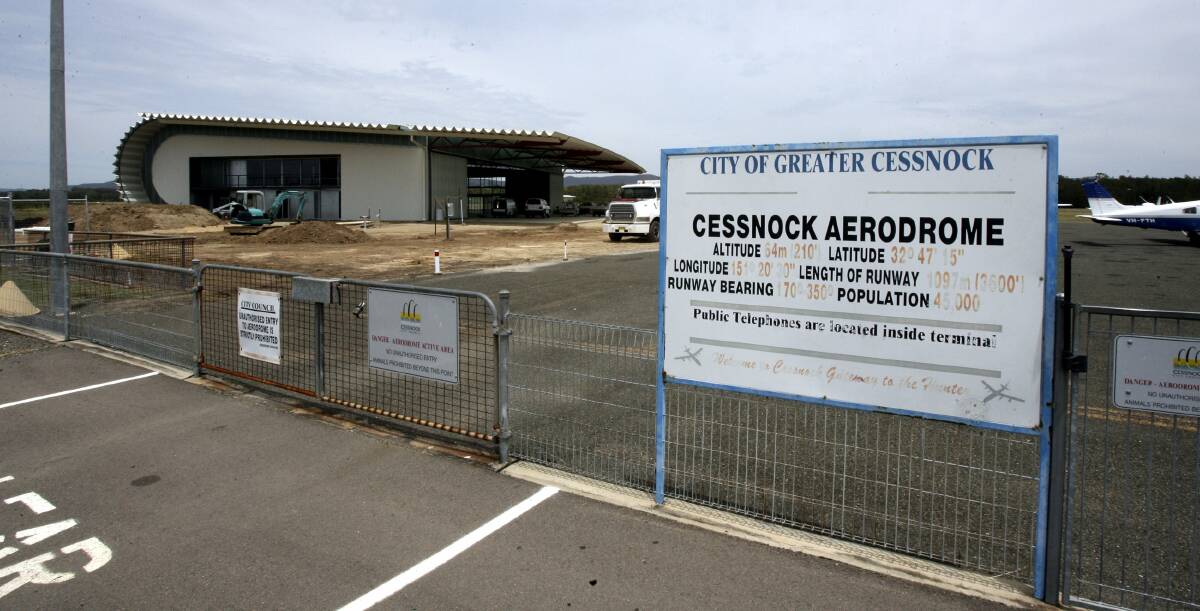 FLYING HIGH: Cessock Airport could become a commercial aviation hub.