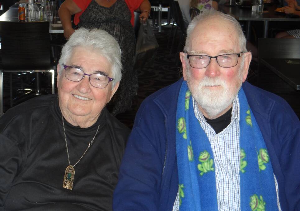 WELL-LOVED: Fred French pictured with his wife of 61 years Pam.