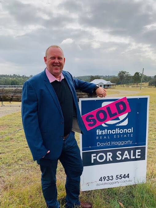 SOLD: Michael Haggarty has confidence in the market. PICTURE: Supplied.