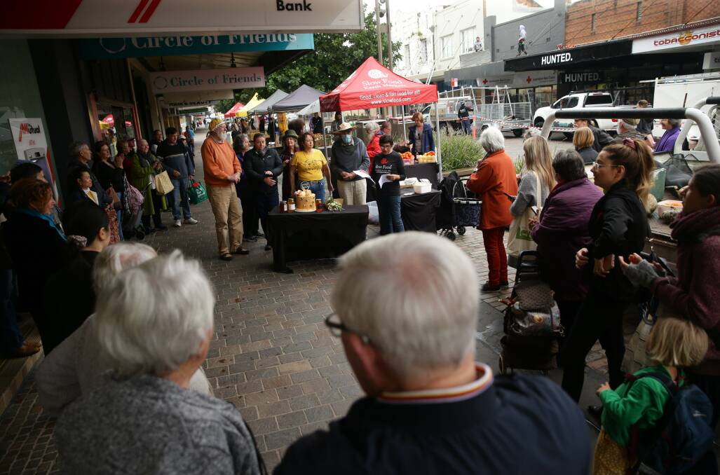CITY HAS APPEAL: Maitland's Slow Food Earth Market is held regularly on The Levee attracts many residents into the city centre.
