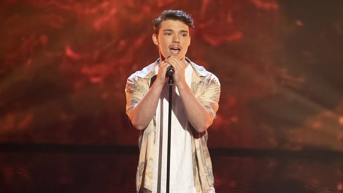 THE VOICE: Finnian Johnson, who has been captivating on The Voice this season, will perform at Rutherford Hotel on Friday night.