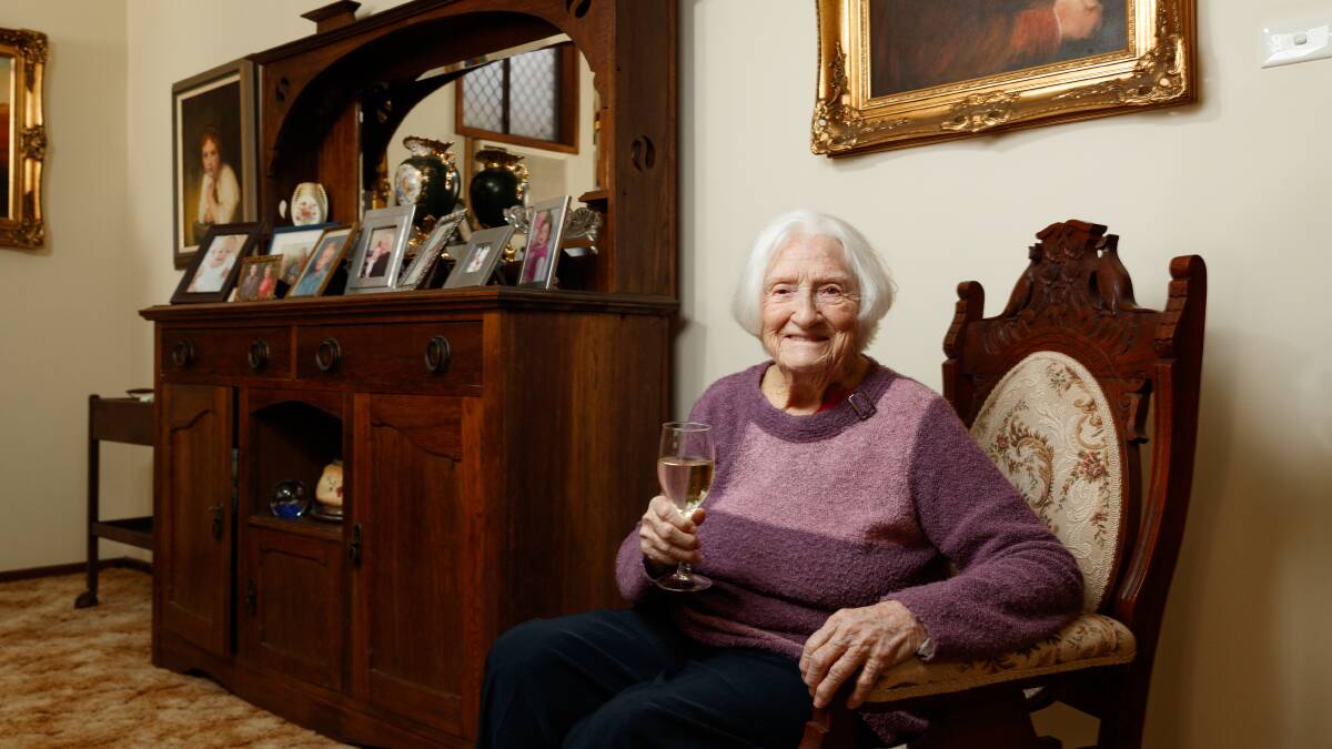 Here's cheers to Edith Cameron and her 100 years