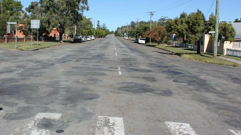 First cash flow to fix local roads