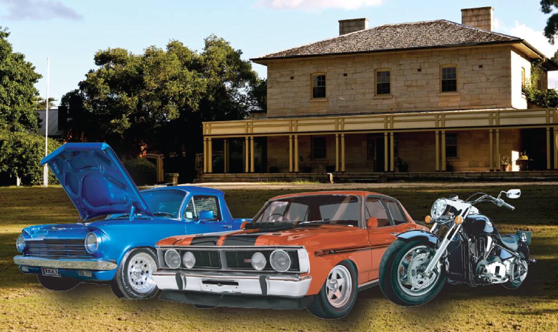 TOP GEAR: Morpeth Motorama will be held in the grounds of Closebourne House on March 1. Picture: Supplied.