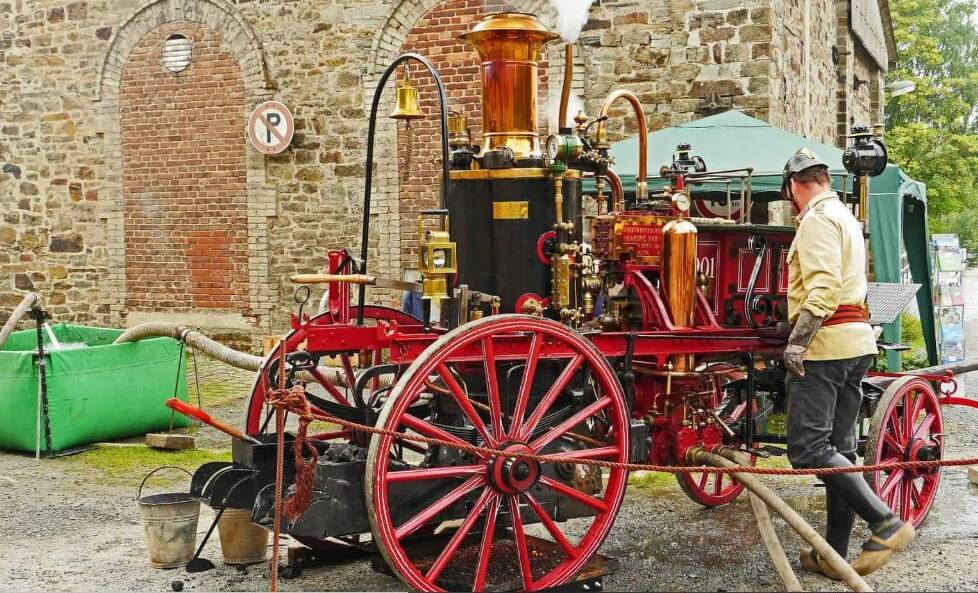 An 1840s fire appliance similar to Maitland's first. Picture supplied.