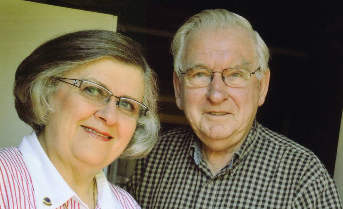 VALE: Wal Sellers and his wife Rosalea.