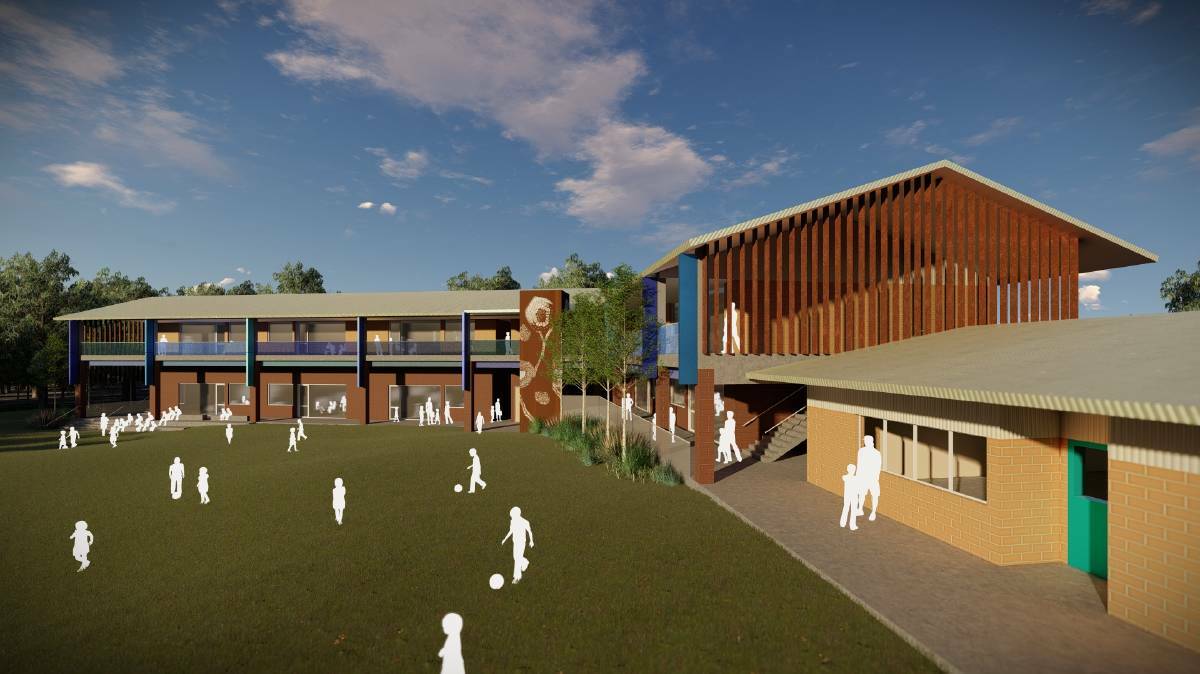 EDUCATE: An artist's impression of how Ashtonfield Public School will look on completion.