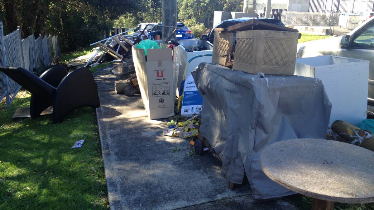 CLEAN OUT: Maitland City Council will call for expressions of interest from contractors to carry out a bulky goods pick up service.