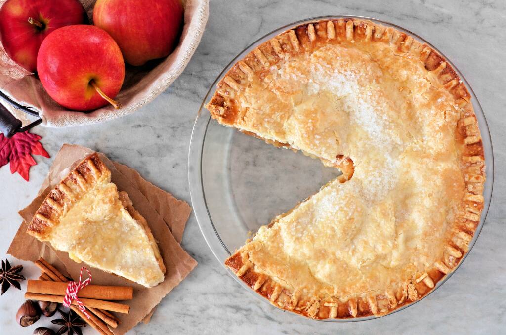 When baking pies for the freezer, decorate the top of the pie with the first letter of the contents - it saves on labelling. Picture: Shutterstock