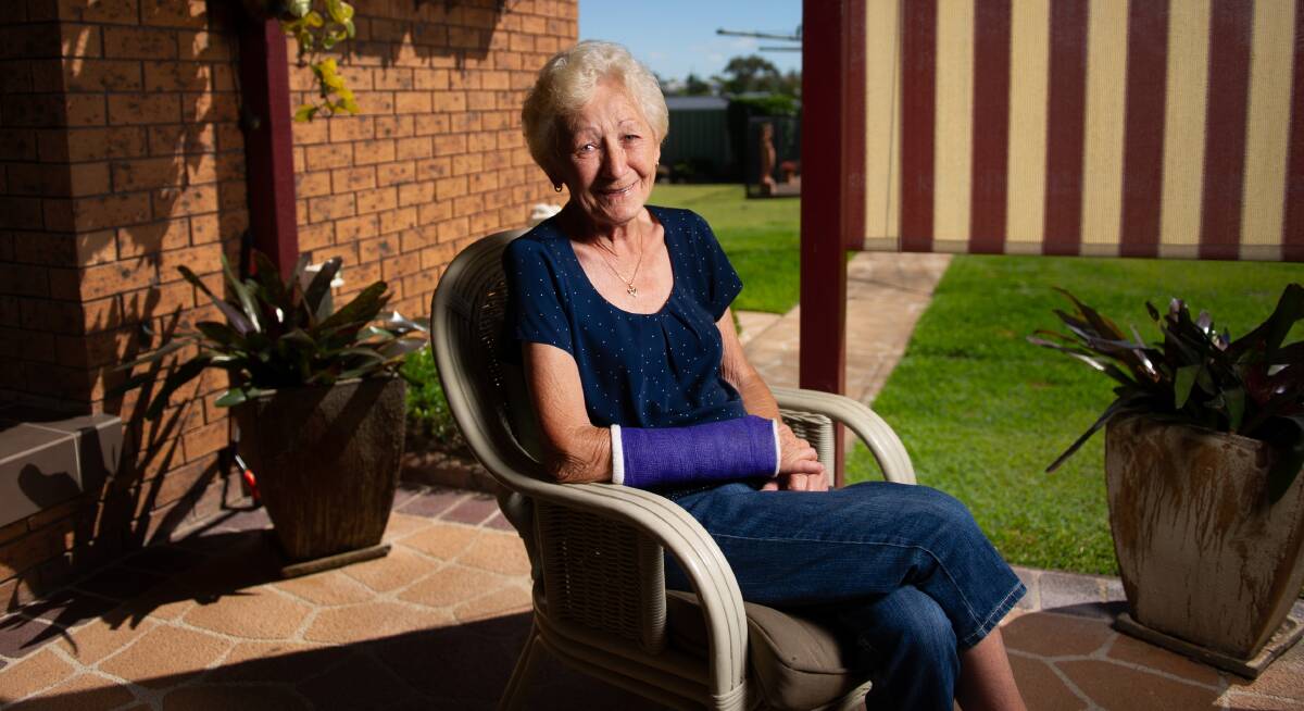 'SILENT ANGELS': Ilona Grigg wants to publicly thank the Volunteers for Palliative Care and Maitland Police for being there when she needed them most. Picture: Marina Neil 