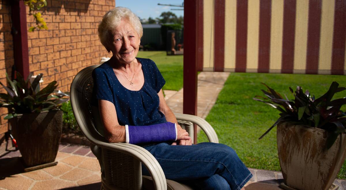 Ilona Grigg wants to publicly thank the Volunteers for Palliative Care and Maitland Police for being there when she needed them most. Photo: Marina Neil 