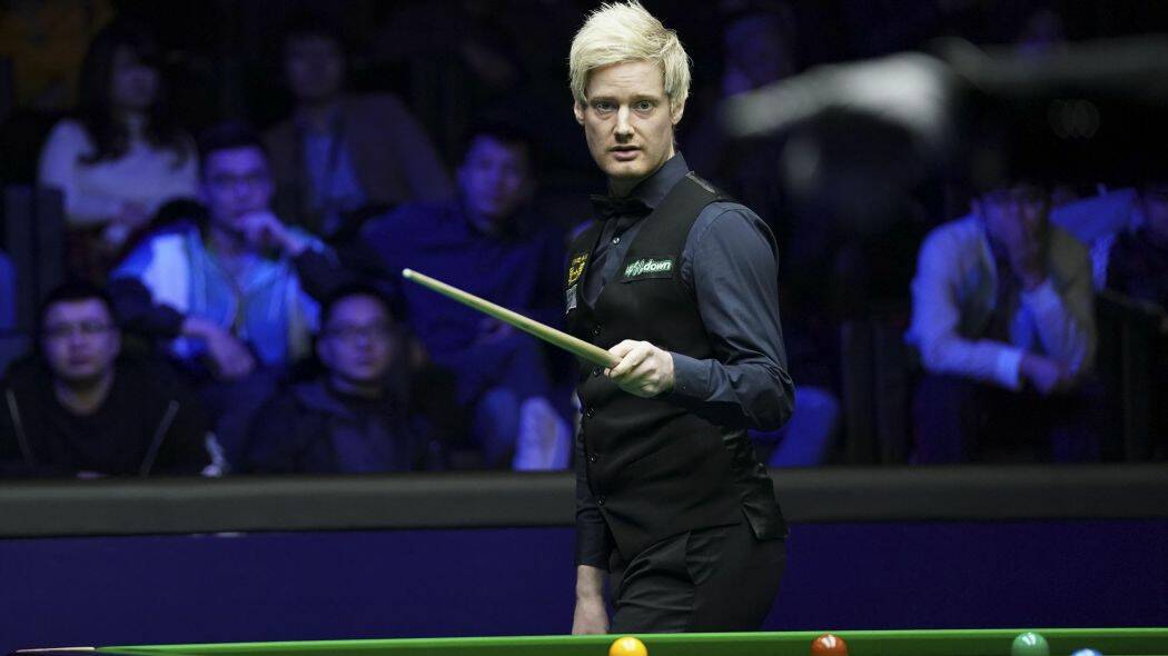 EMOTIONAL: Neil Robertson rated the Champion of Champions final as the greatest match he has been involved in.