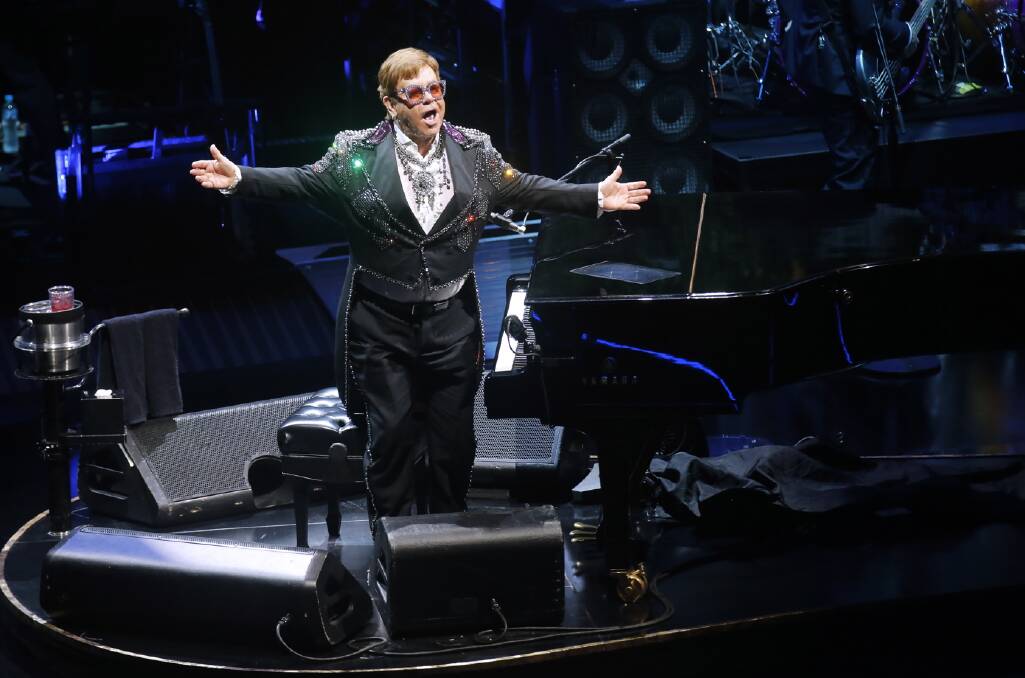 IN TOP FORM: With a catalogue of great songs behind him, it's little wonder Elton John has been wowing audiences on his last tour.