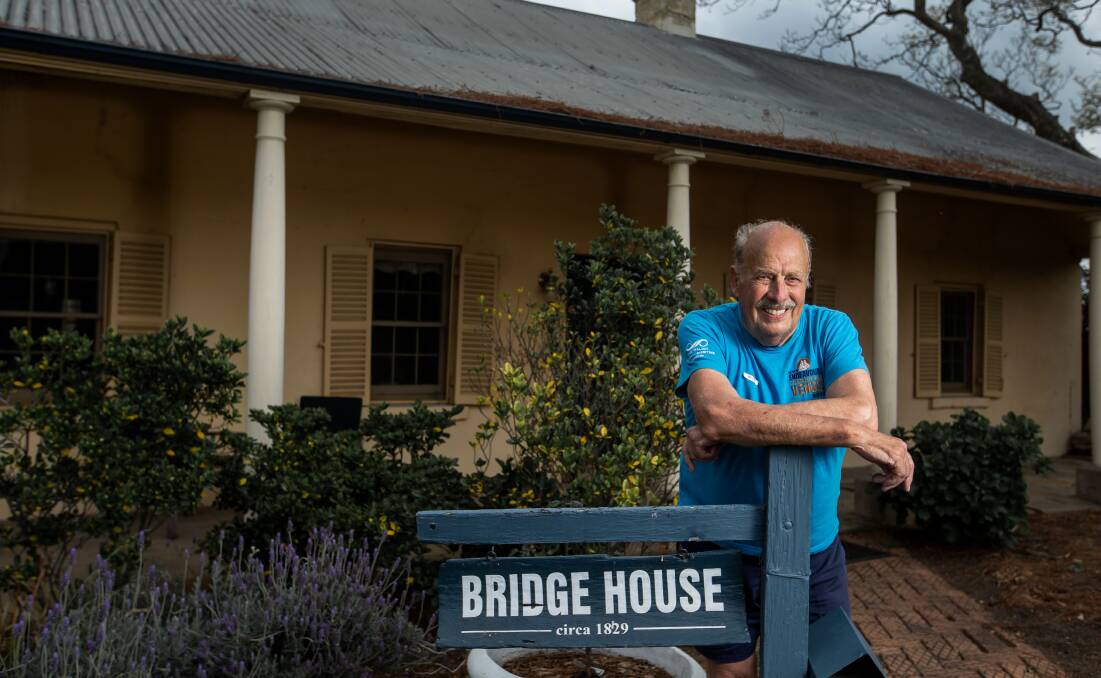 BRIDGING THE GAP: Heritage tragic Bruce Marich has embarked on a mission to find Maitland's oldest home.
