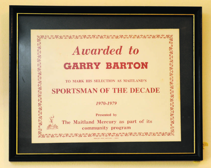Sportsman of the Decade recognition.