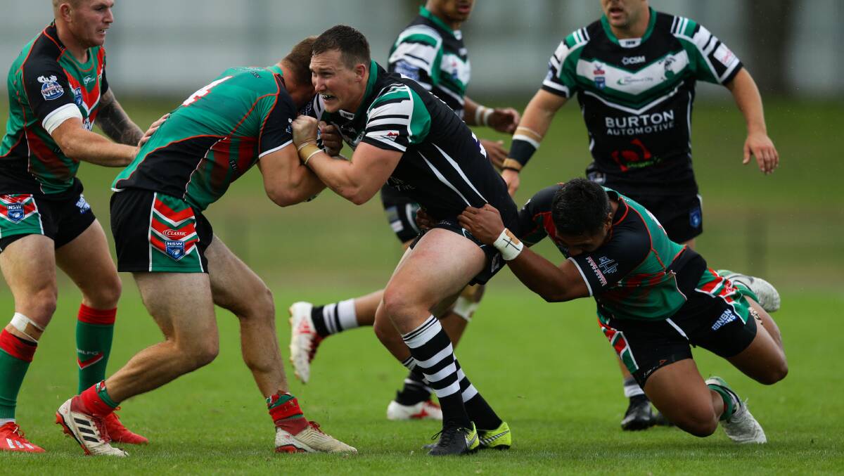 HE HEAT IS ON: Experienced backrower Brenton Horwood will need to bed at his best as Maitland try to beat the Kurri home ground hoodoo. Picture Jonathan Carroll. 