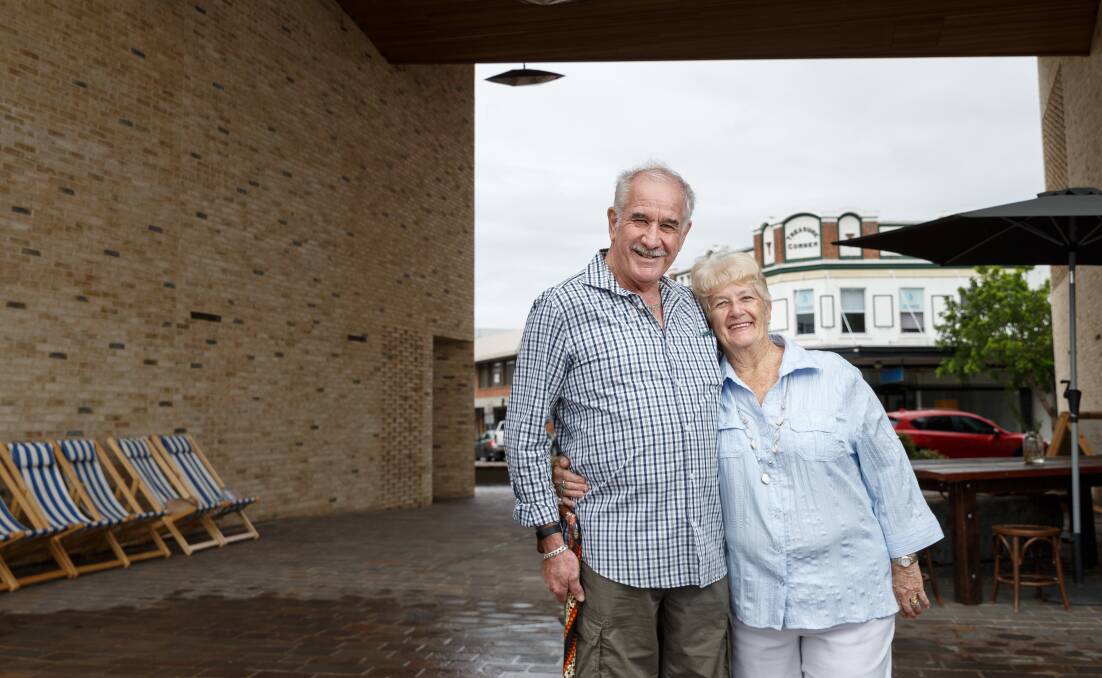 TRUE LOVE: Gary and Denece Hume of Maitland, who have been married 43 years. Picture: Max Mason-Hubers.