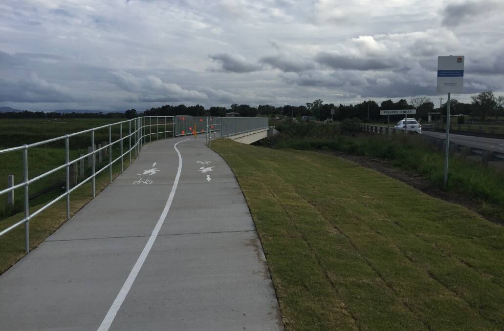 Next stage of Maitland cycleway complete