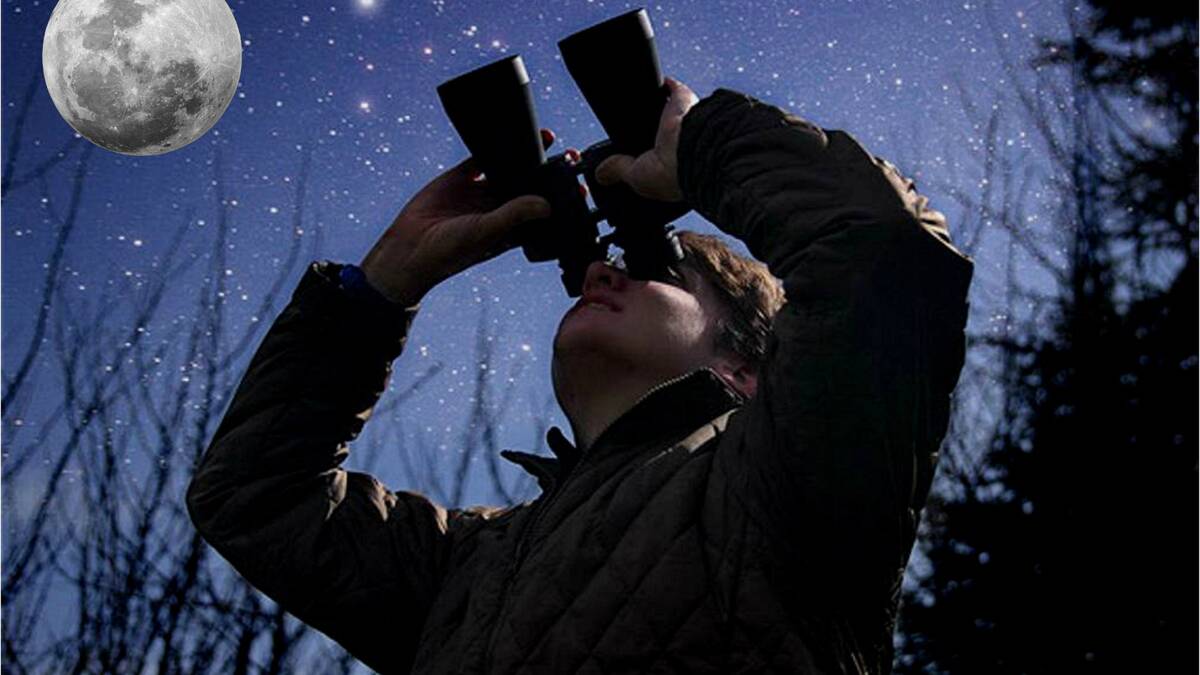 SUCH A DIFFERENCE: A whole universe opens up using just a humble pair of binoculars. Image: Gary Seronik