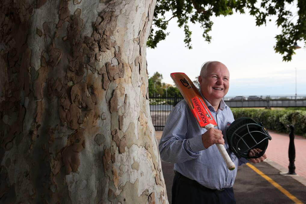 RETURN: Maitland Real Estate principal Tim Peters who has made a long anticipated return to the cricket field after a 40-year hiatus. Picture Simone De Peak 