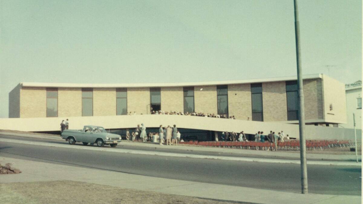 OPENING DAY: Maitland Library's official opening in 1968.
