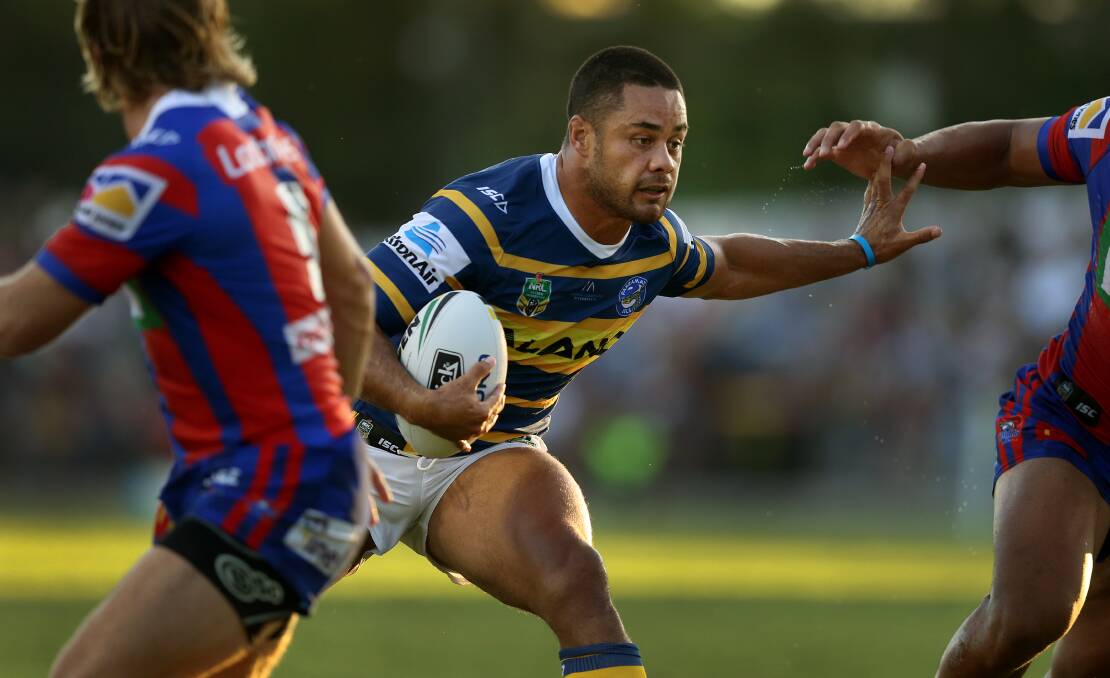 NO LUCK: Jarryd Hayne, back in league colours after failing to make the cut in the USA.