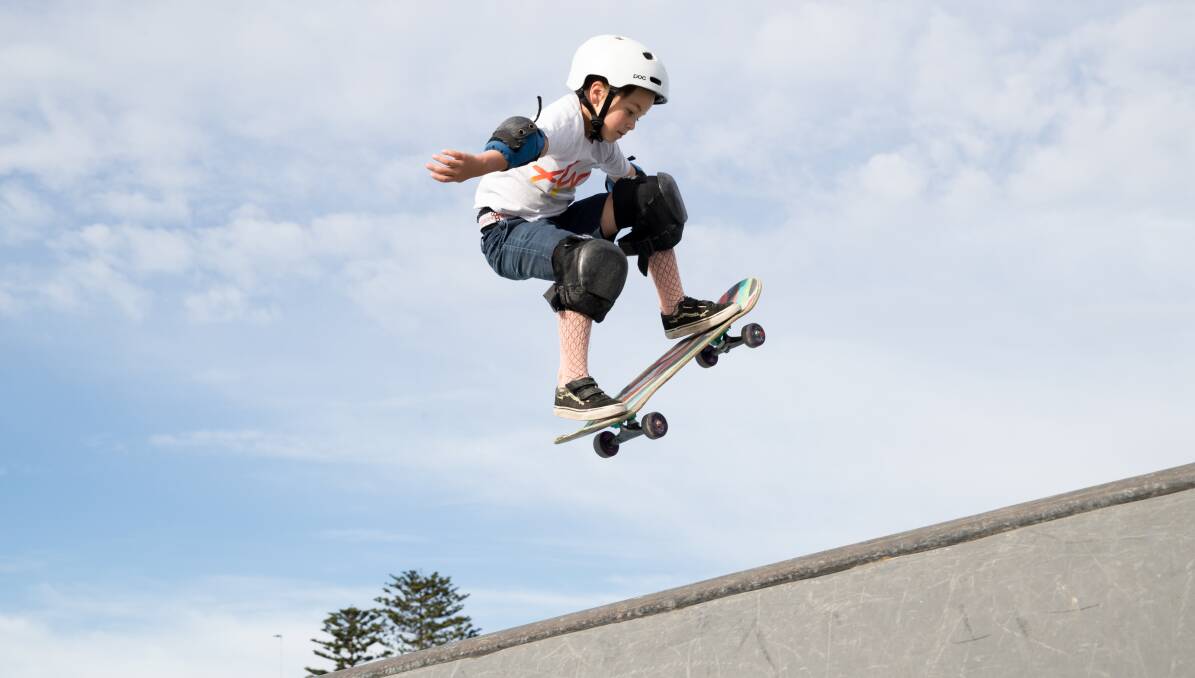AIR APPARENT: The new skate park at East Maitland is the first wheelchair friendly one in the city, and will be accompanied by a multi sports court.