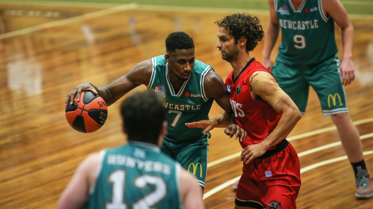NEW RECRUIT: Sharif Watson will swap Newcastle's colours for those of the Mustangs this season.