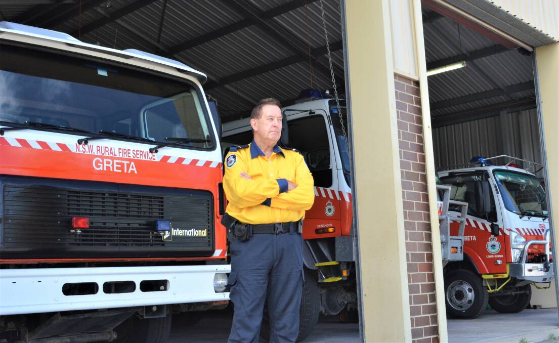 WORD OF WARNING: One year after the bushfires, RFS deputy captain Trevor Kedwell says the risks are high again this year. Picture: Krystal Sellars