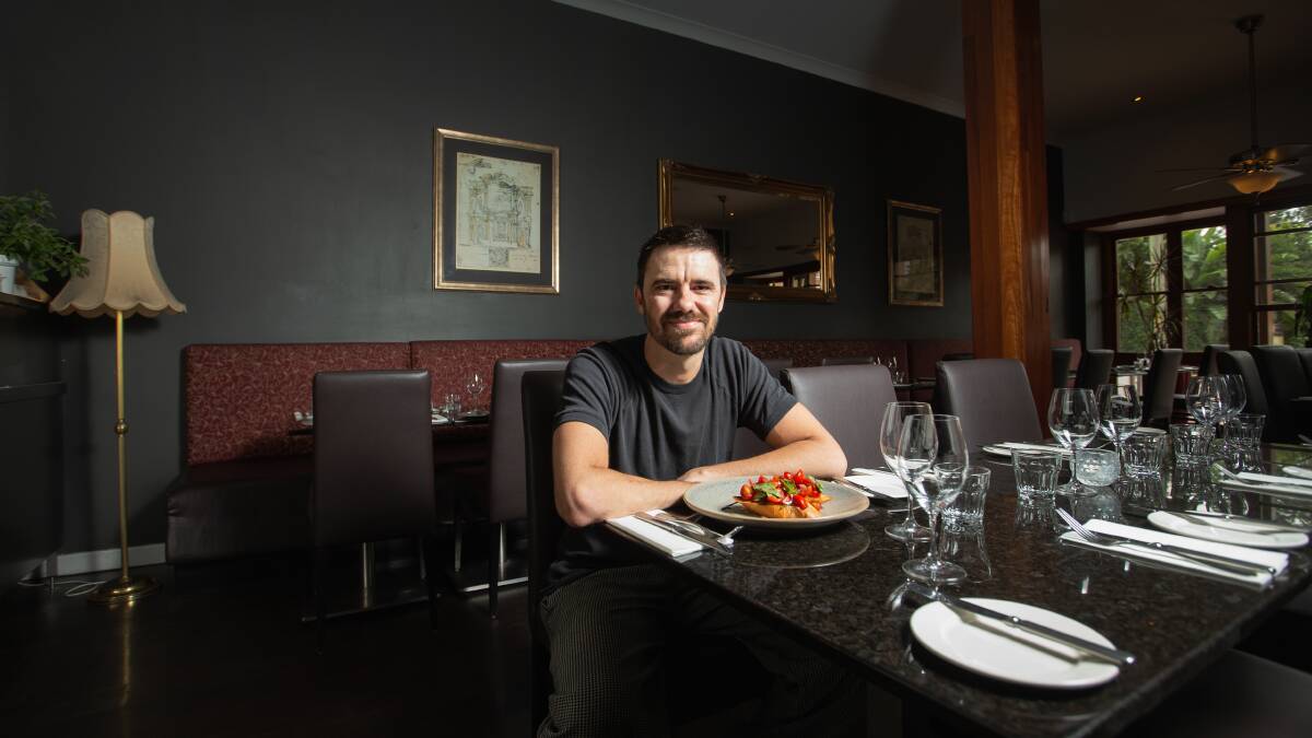 STEPPING INTO THE UNKNOWN: Fratelli Roma's Dan Kibble.