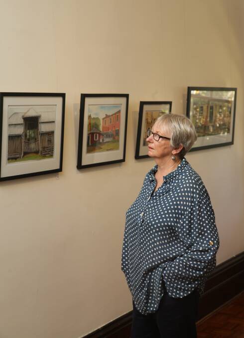 PASTORAL EXHIBITION: Artist Holly McNamee. Picture Jonathan Carroll.