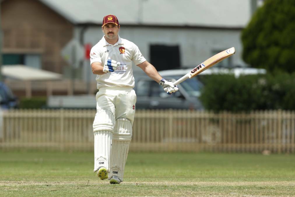RED HOT FORM: City United's Josh Trappel has been in ominous form as Maitland cricket heads into the semi finals this weekend. 
