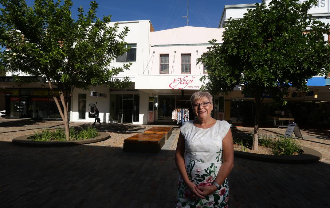 BACK WITH A BANG: Marilyn Beer of Efagi Boutique is delighted with the way The Levee has bounced back after the excitement of Green Hills' opening. Picture: Jonathan Carroll.
